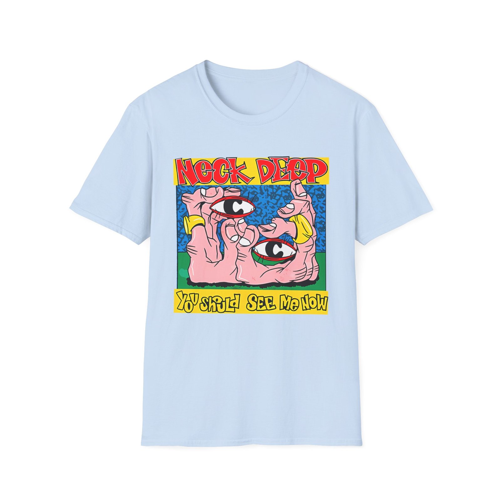 Neck Deep You Should See Me Now Artwork Unisex Softstyle T-Shirt