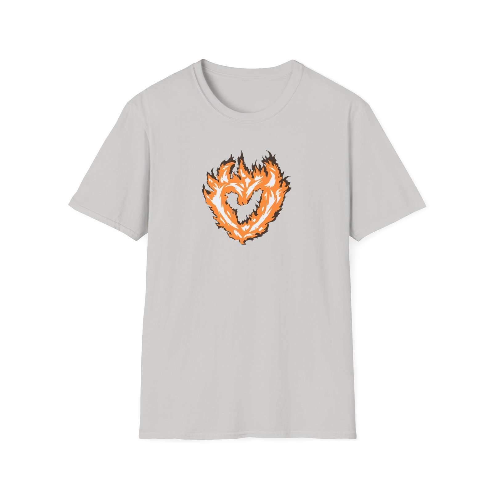 Sapnap Flame Heart Unisex Softstyle T-Shirt