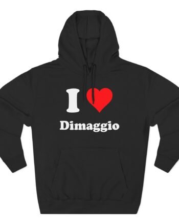 John Dimaggio Three-Panel Fleece Hoodie