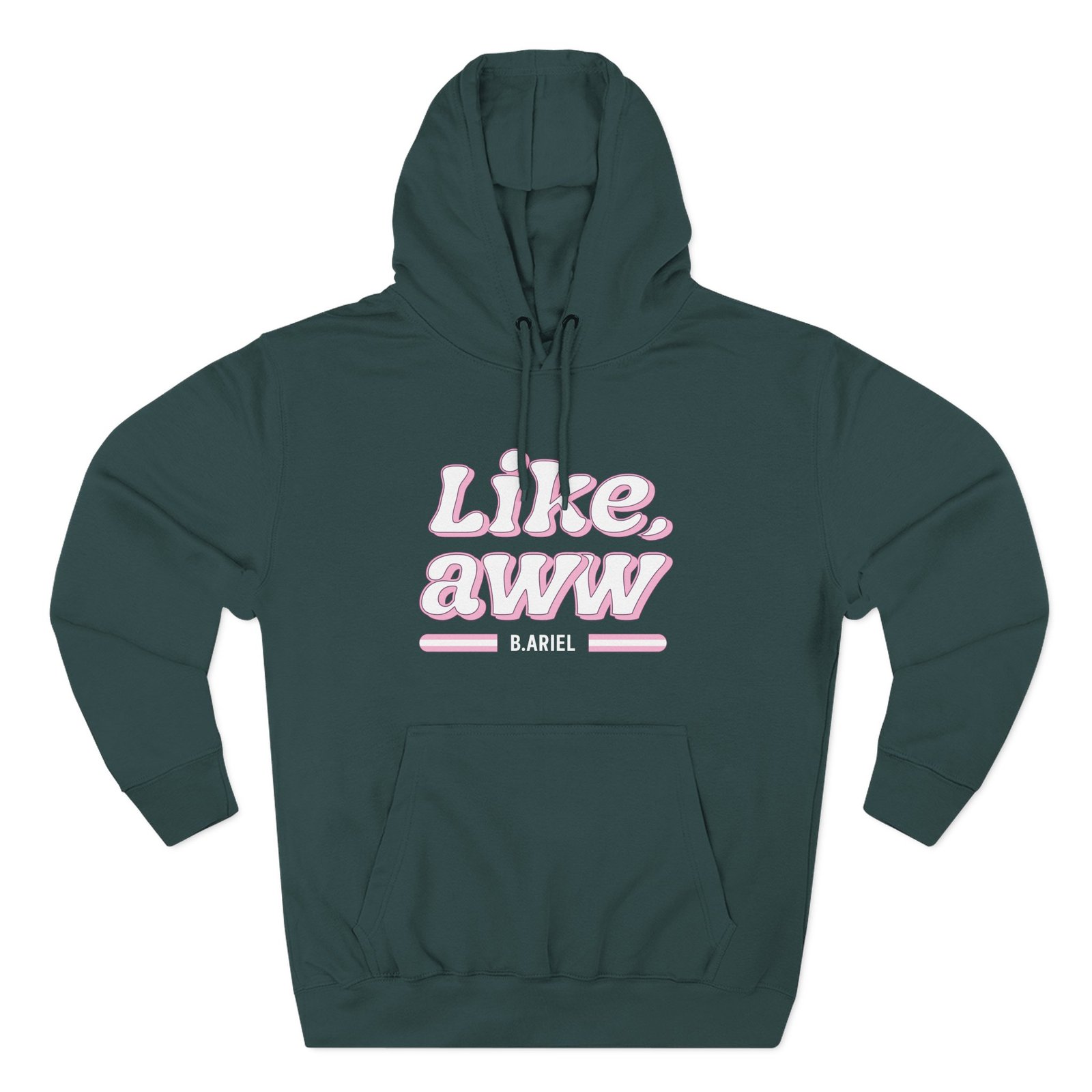 Baby Ariel Like Aww Three-Panel Fleece Hoodie