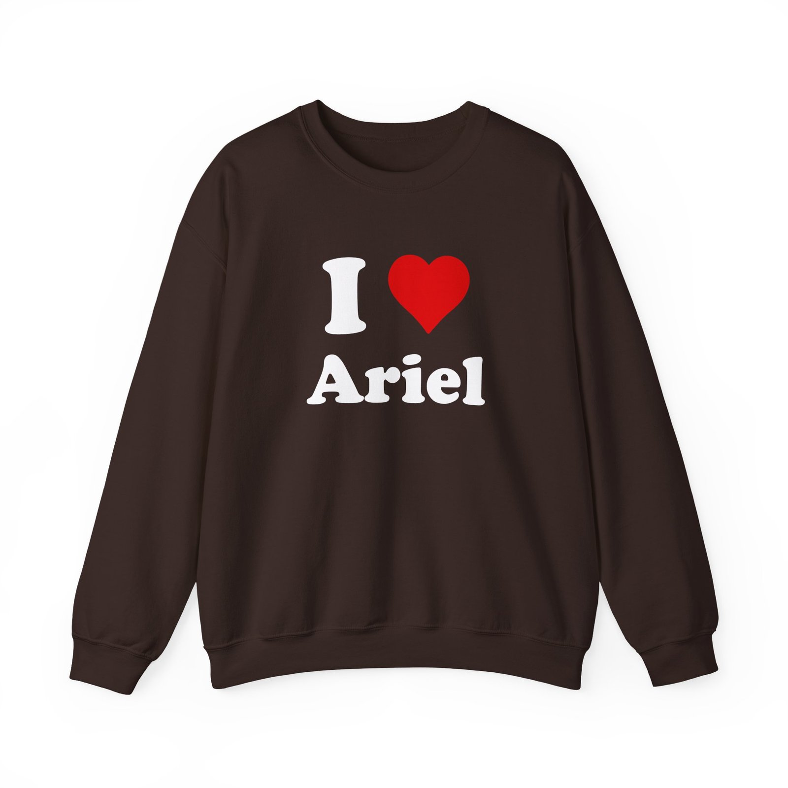 Baby Ariel I Love Ariel Unisex Heavy Blend™ Crewneck Sweatshirt