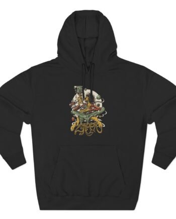 Frank Zappa Guitar Trip Three-Panel Fleece Hoodie