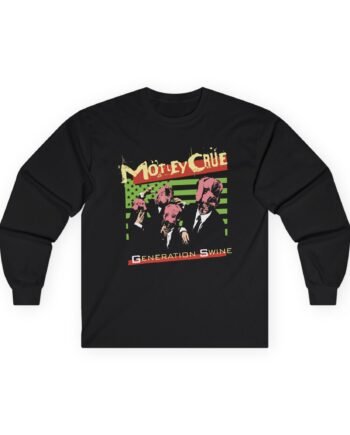 Motley Crue Generation Swine 25th Anniversary Unisex Ultra Cotton Long Sleeve Tee