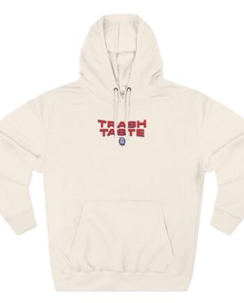 Trash Taste Three-Panel Fleece Hoodie