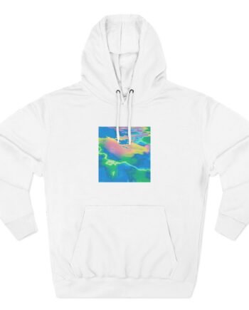 Madeon Liquid Rainbow Three-Panel Fleece Hoodie