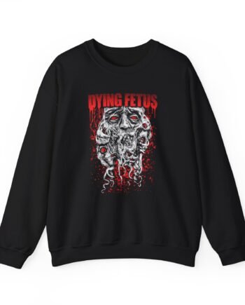 Dying Fetus Tentacle Face Unisex Heavy Blend™ Crewneck Sweatshirt