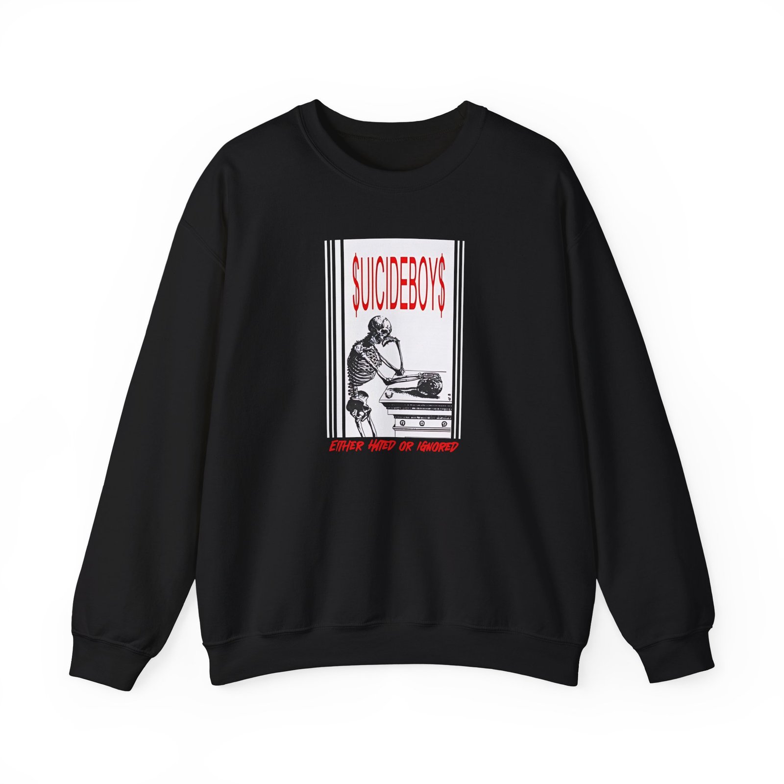 Suicide Boys Either Hated or Ignored Unisex Heavy Blend™ Crewneck Sweatshirt