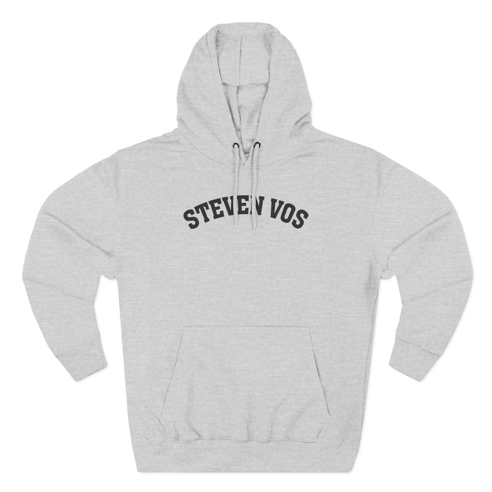 Steven Vos Three-Panel Fleece Hoodie