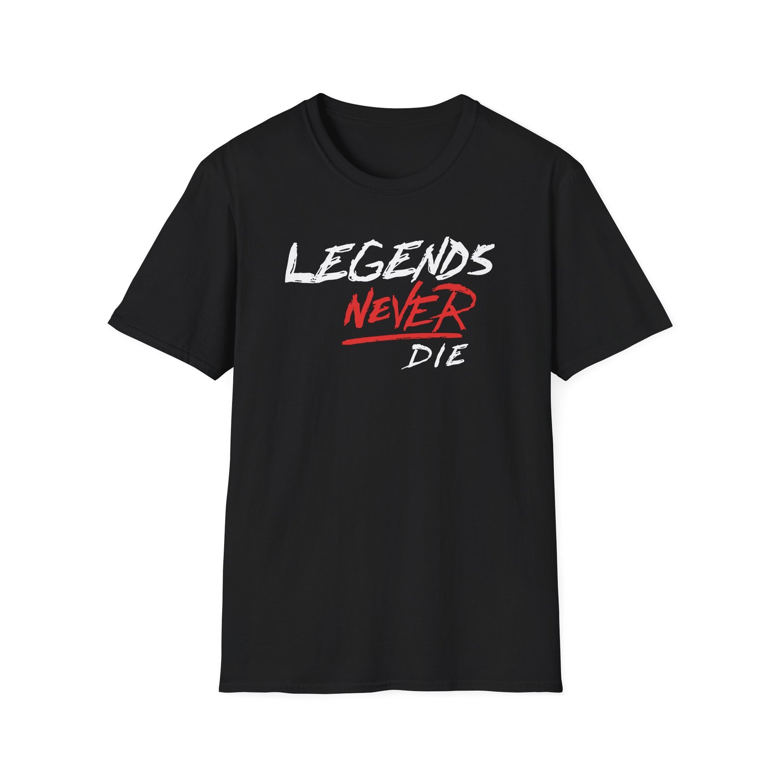 Legends Never Die Revenge Unisex Softstyle T-Shirt