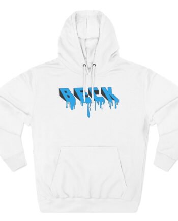 Beck Drip Three-Panel Fleece Hoodie