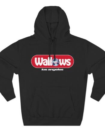 Wallows Globe Los Angeles Three-Panel Fleece Hoodie