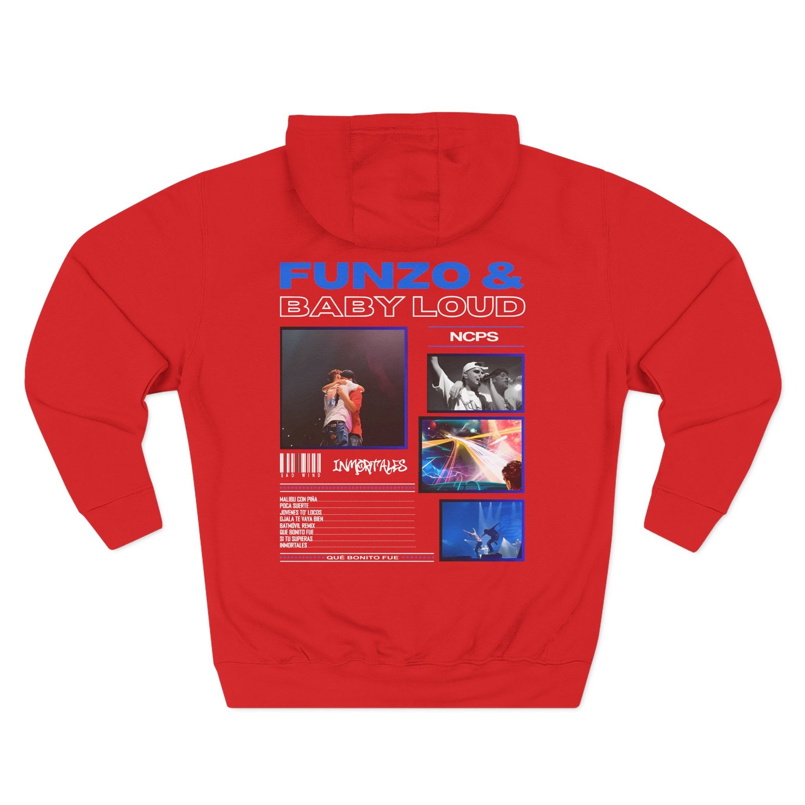 Funzo Y Baby Loud Three-Panel Fleece Hoodie