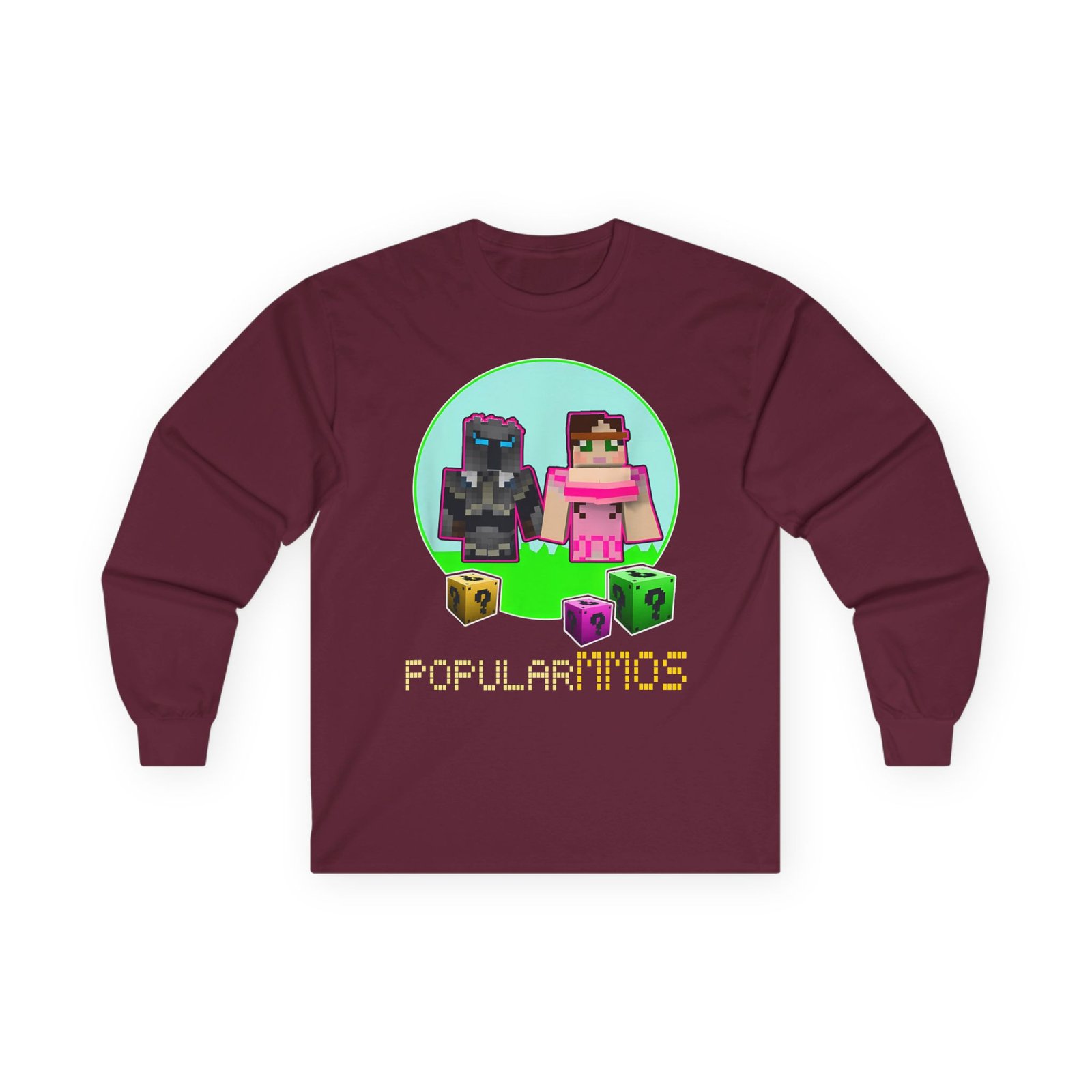 Popularmmos Unisex Ultra Cotton Long Sleeve Tee