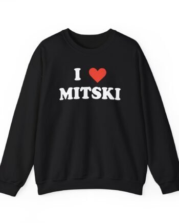 I Love Mitski Unisex Heavy Blend™ Crewneck Sweatshirt