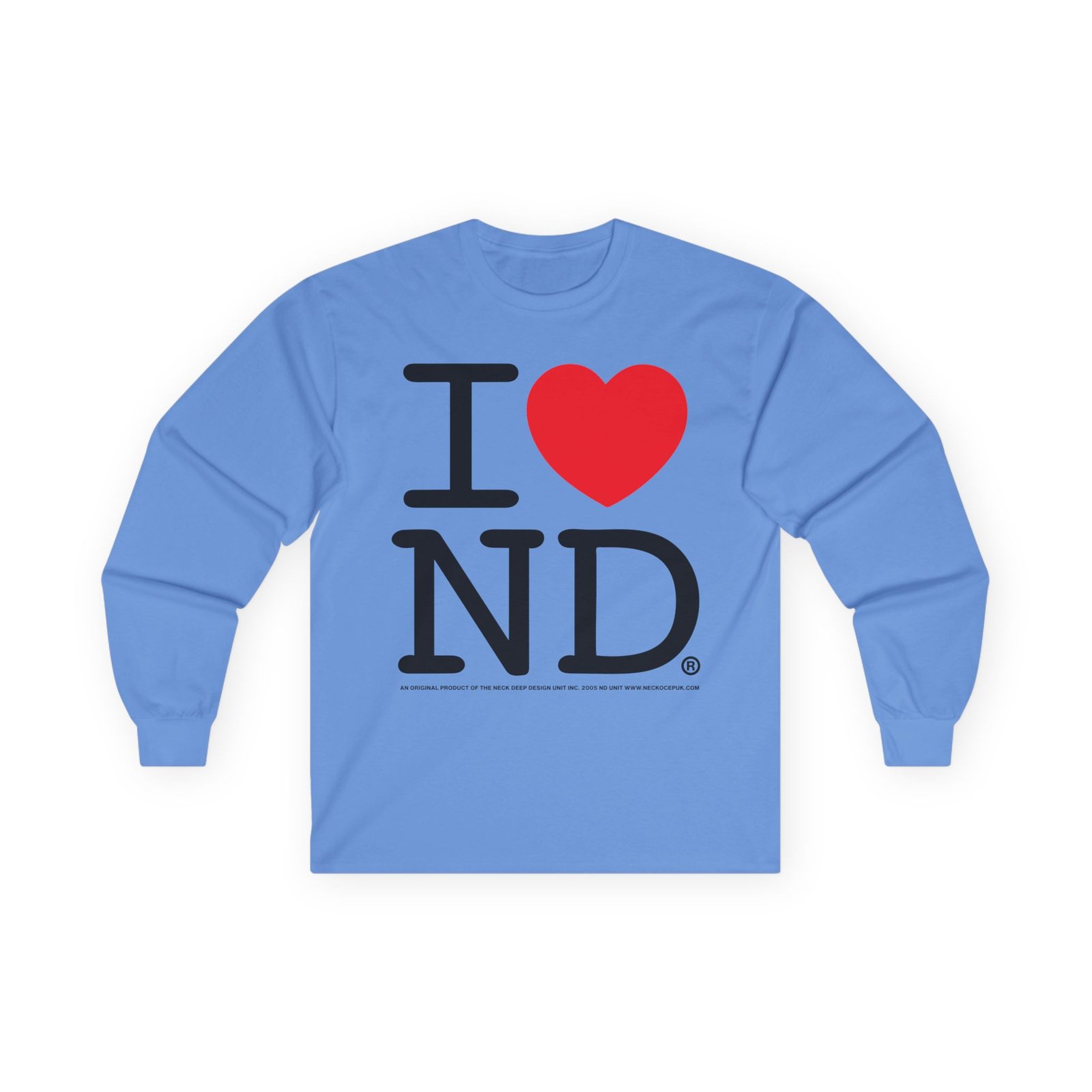 Neck Deep I <3 ND Unisex Ultra Cotton Long Sleeve Tee