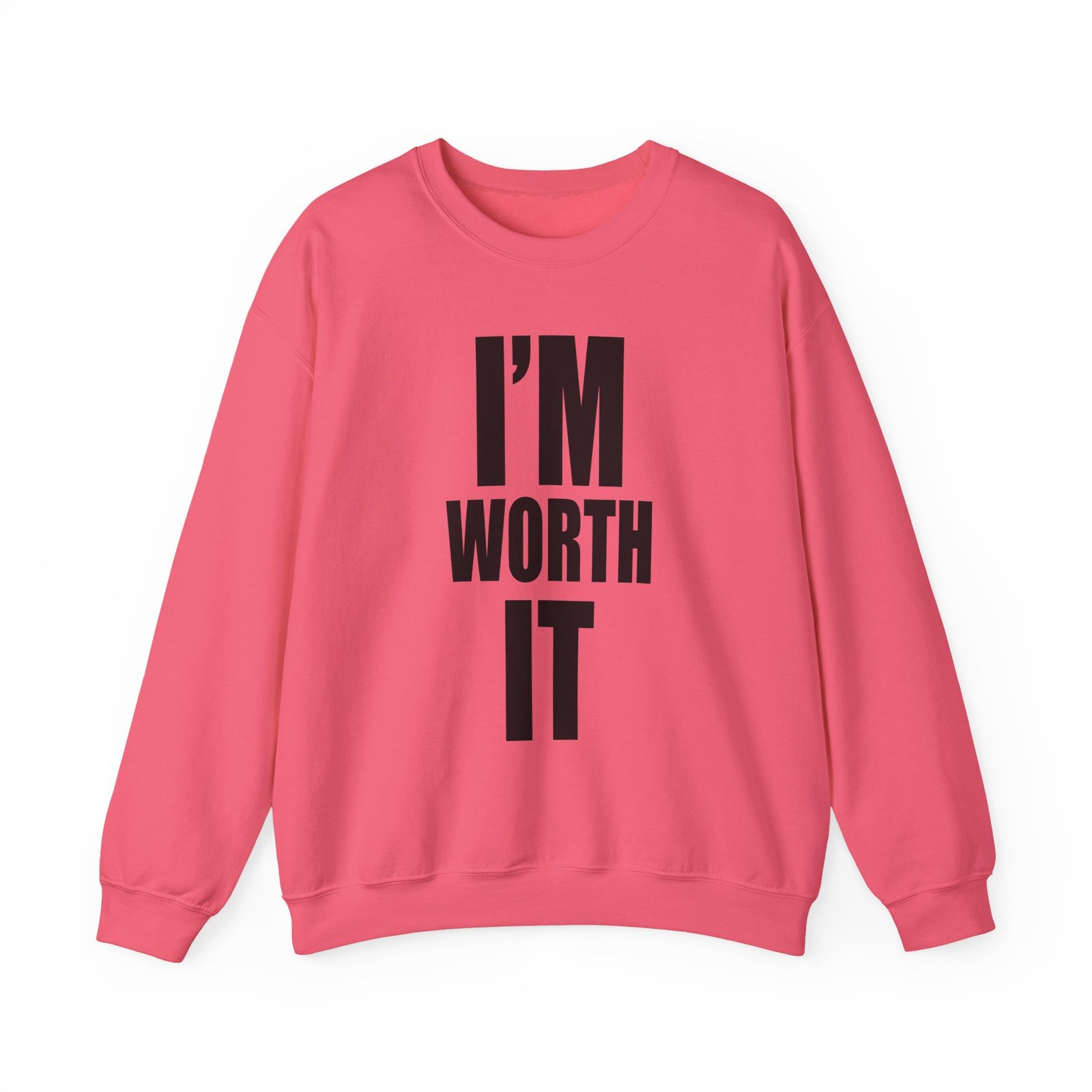 Elle Fanning I'm Worth It Unisex Heavy Blend™ Crewneck Sweatshirt