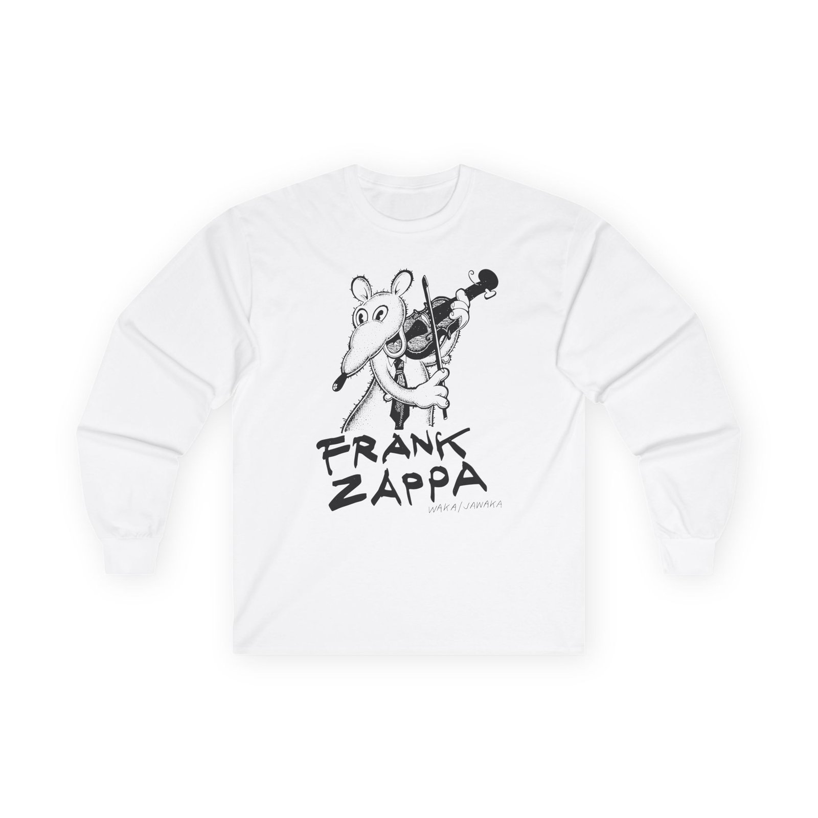 Frank Zappa Rat Unisex Ultra Cotton Long Sleeve Tee