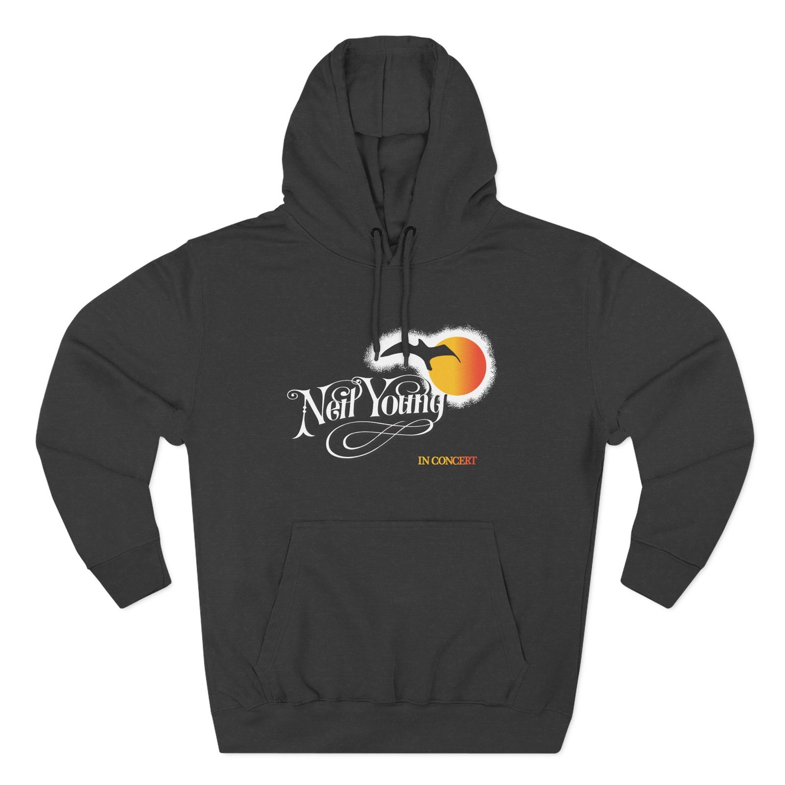 Neil Young Vintage in Concert Three-Panel Fleece Hoodie