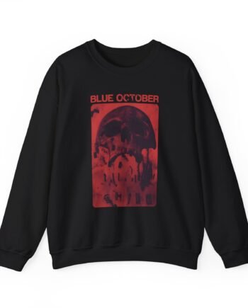 Blue October Skull Smile Unisex Heavy Blend™ Crewneck Sweatshirt