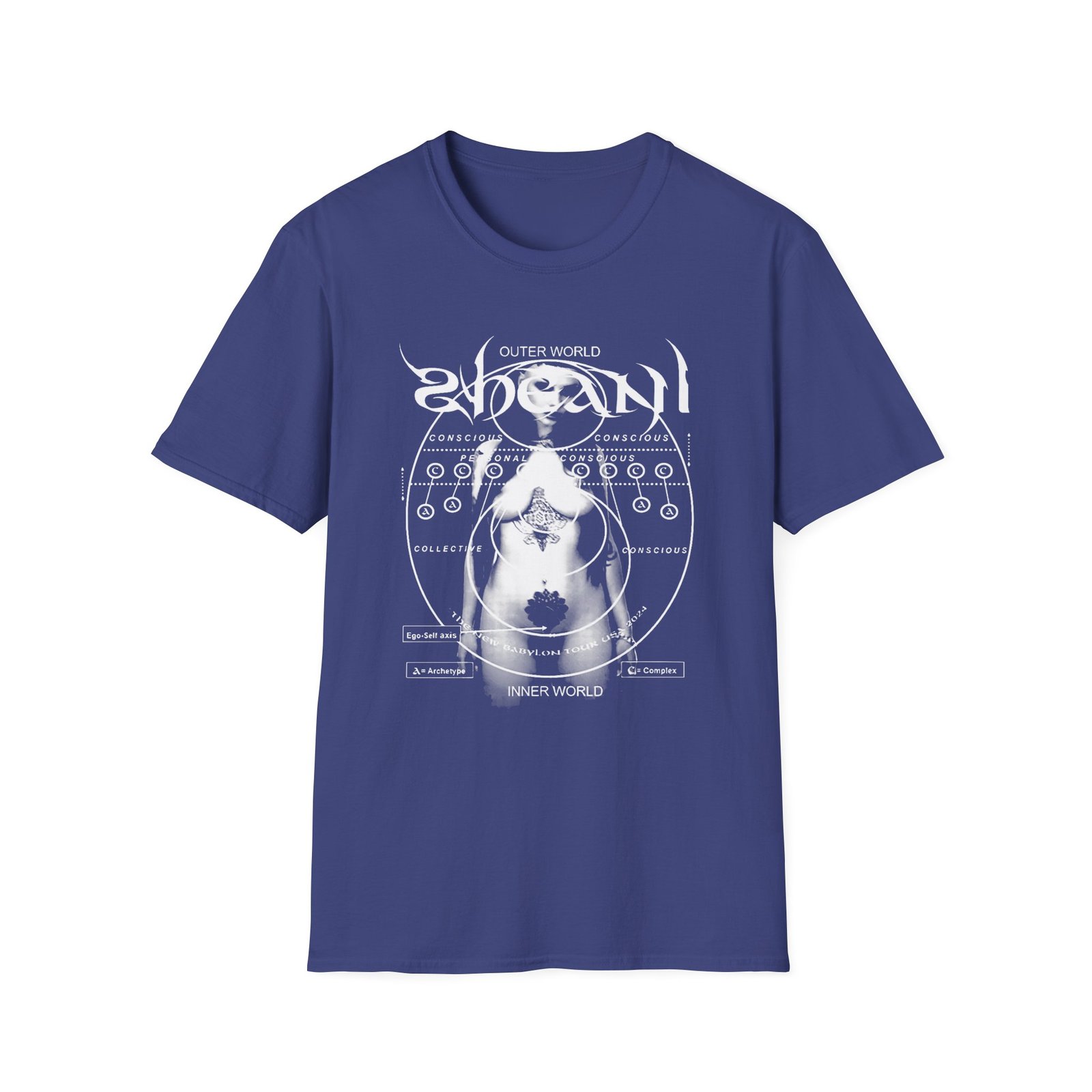 Zheani Body Tour Dates Unisex Softstyle T-Shirt