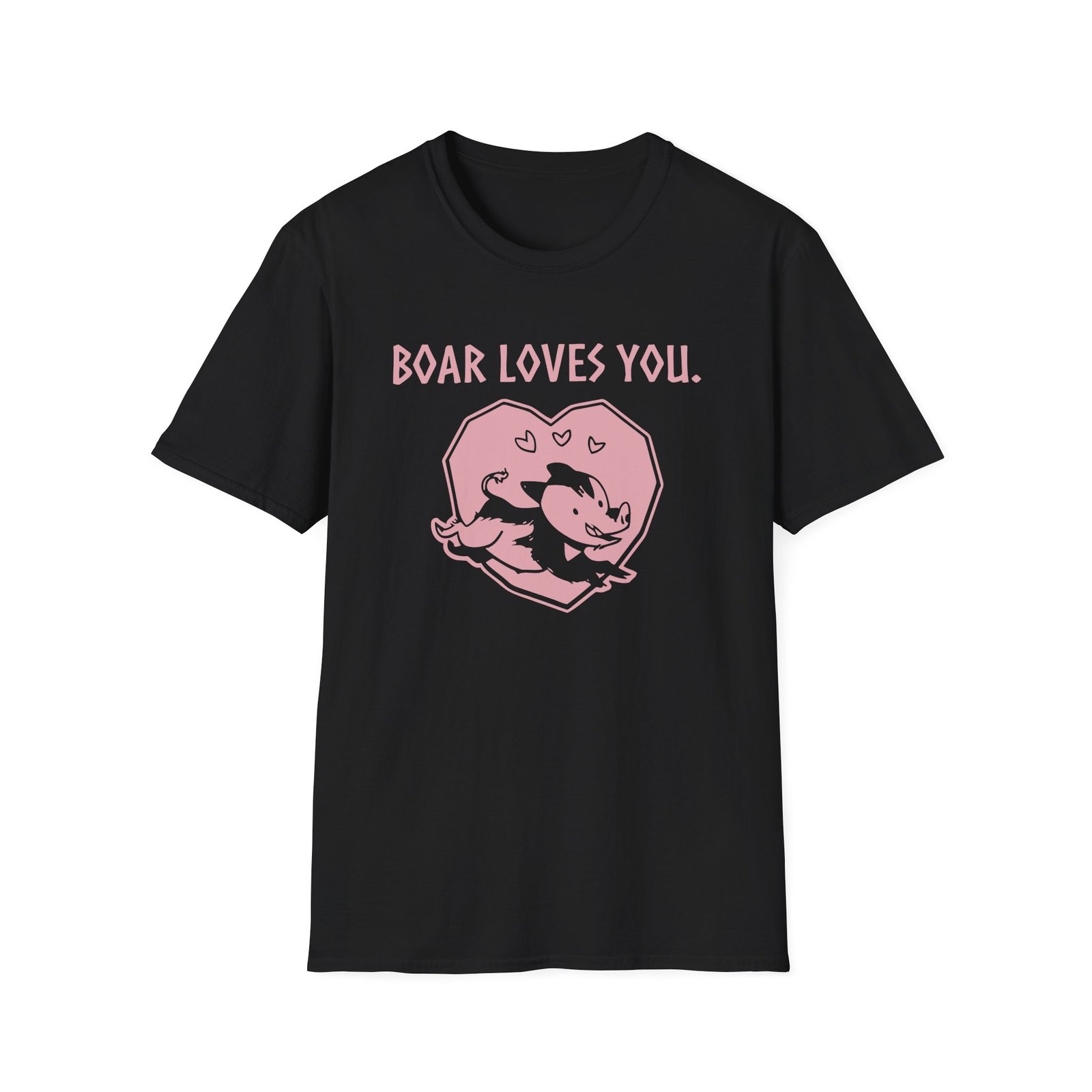 Valheim Boar Loves You Unisex Softstyle T-Shirt