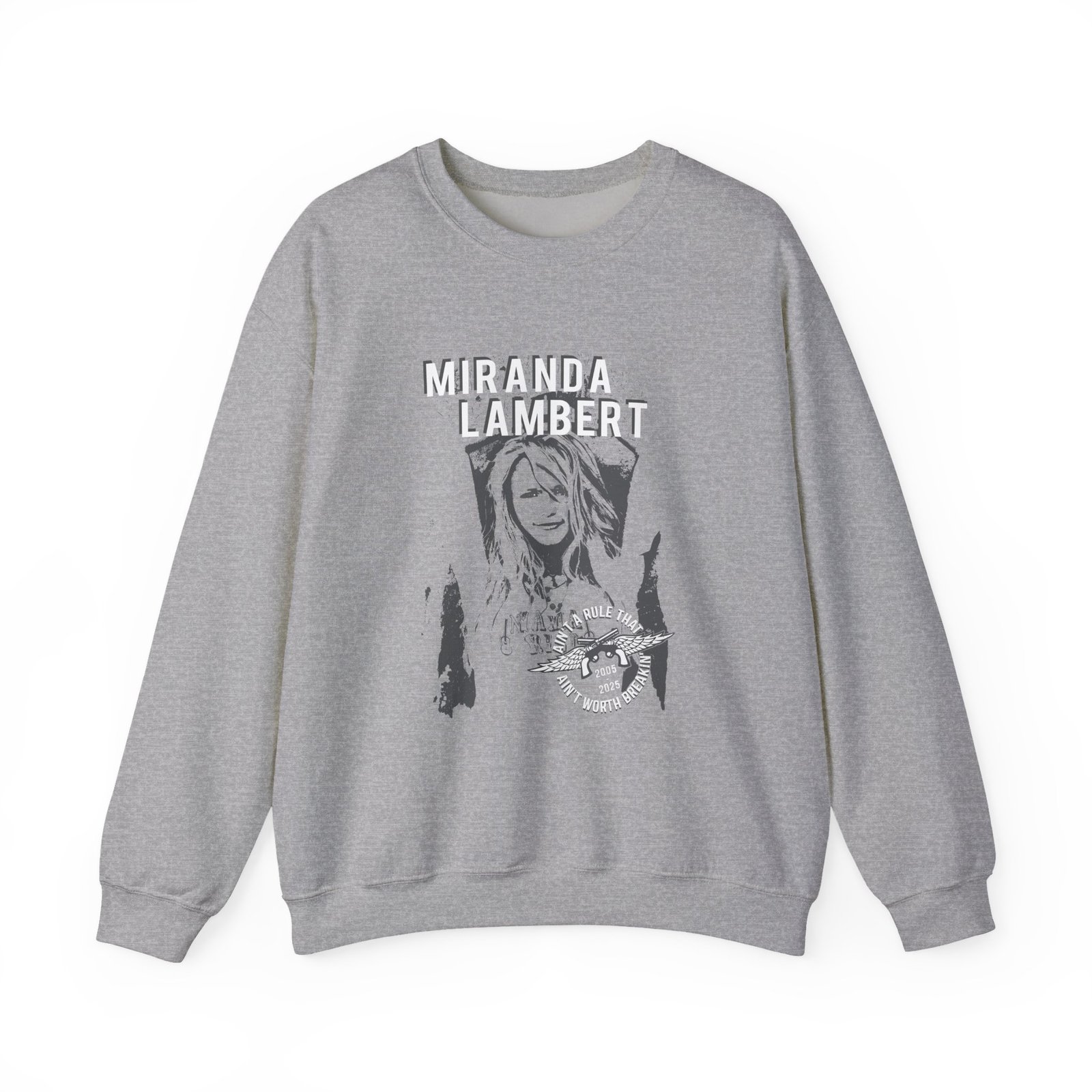 Miranda Lambert Rule Breaker Unisex Heavy Blend™ Crewneck Sweatshirt