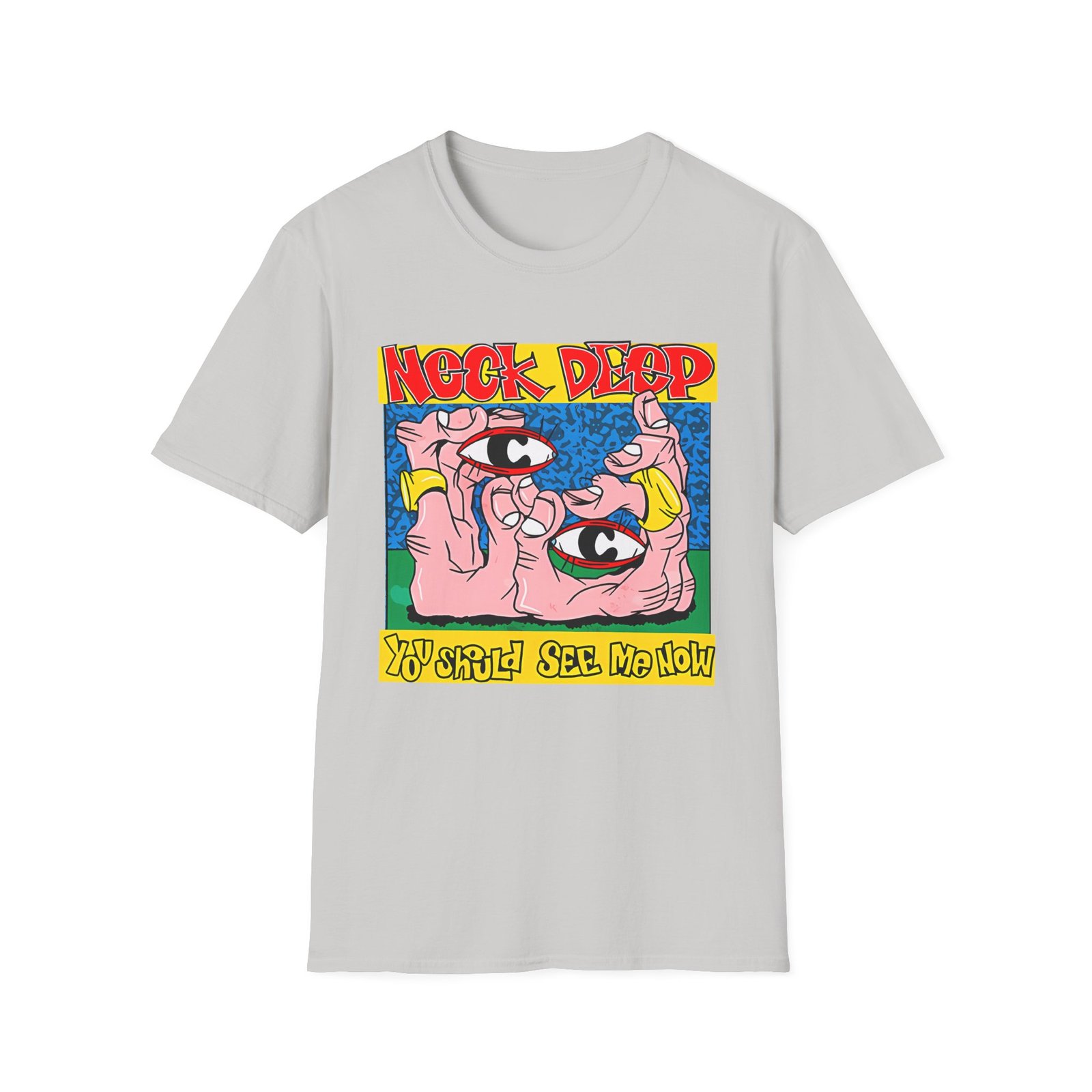 Neck Deep You Should See Me Now Artwork Unisex Softstyle T-Shirt