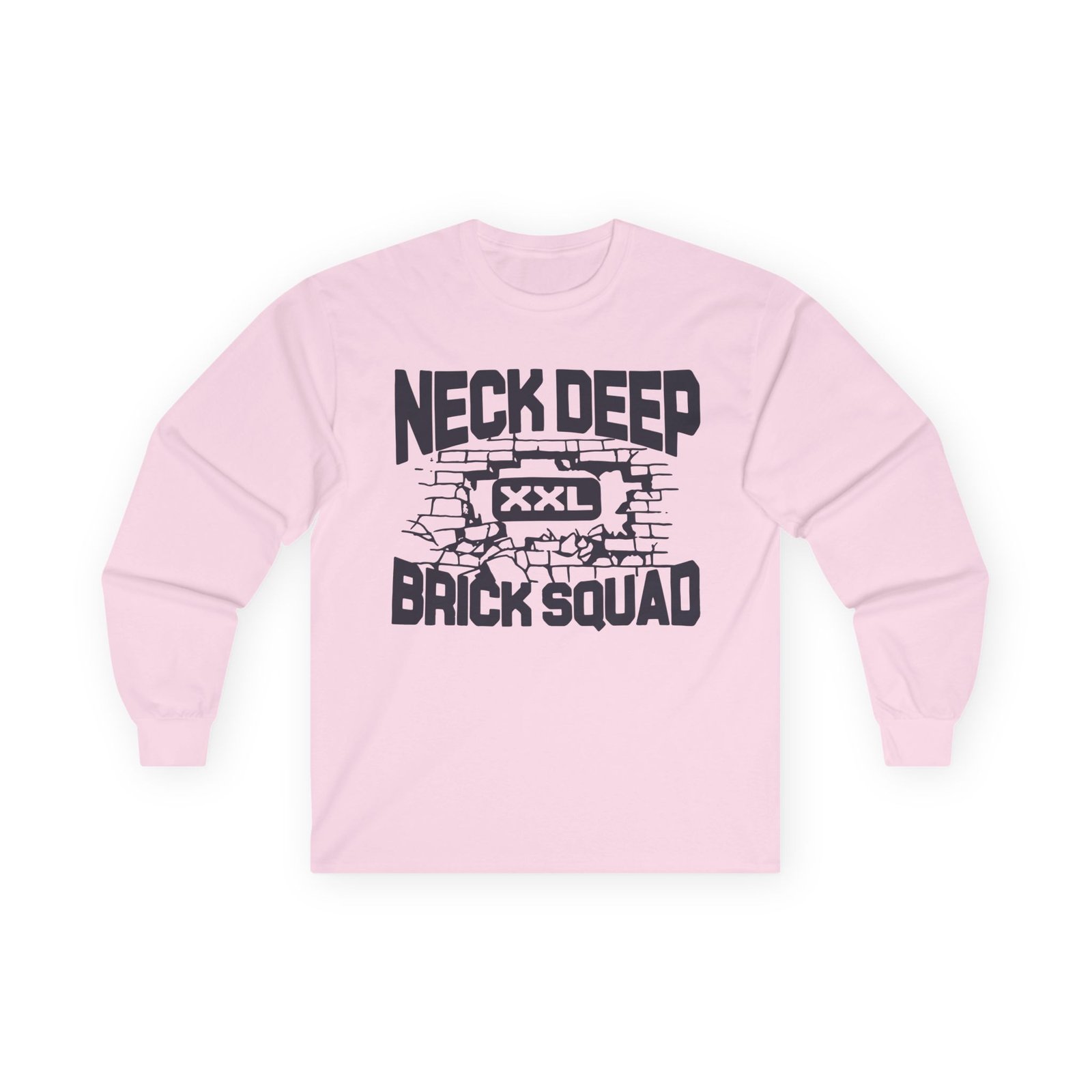 Neck Deep Brick Squad Unisex Ultra Cotton Long Sleeve Tee