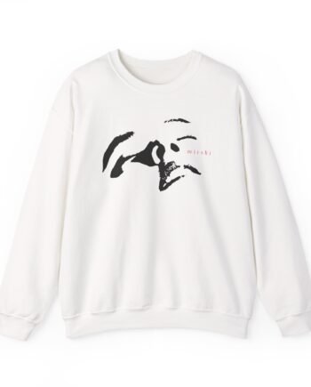 Mitski Face Unisex Heavy Blend™ Crewneck Sweatshirt