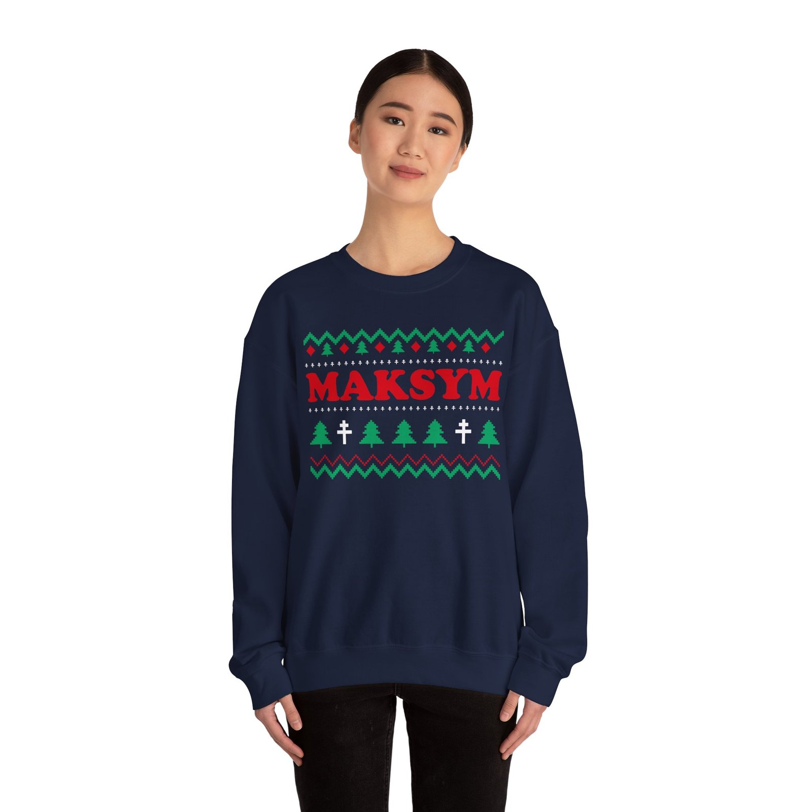 Maksym Unisex Heavy Blend™ Crewneck Sweatshirt