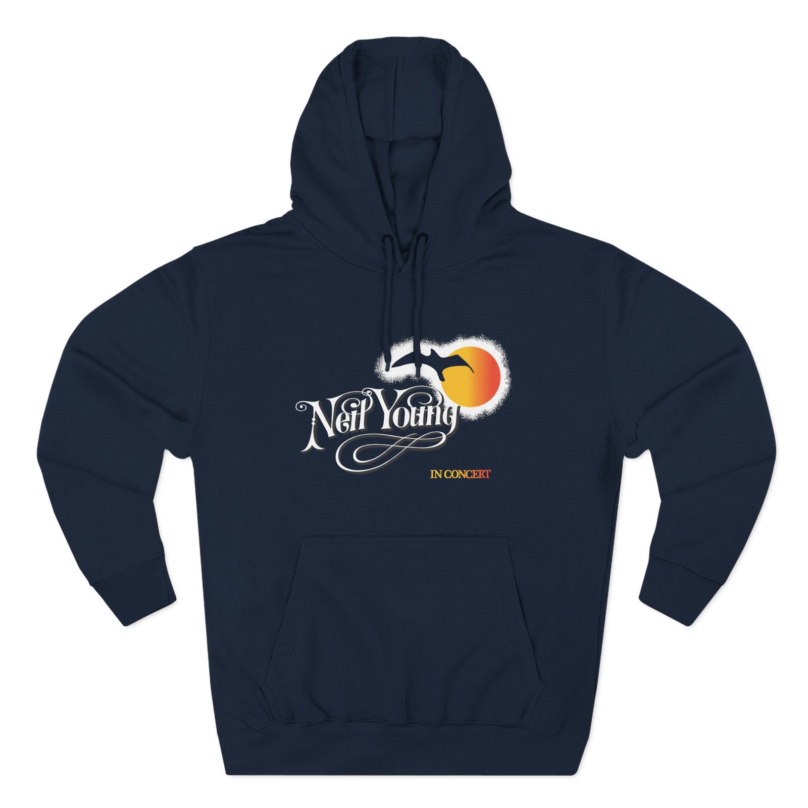 Neil Young Vintage in Concert Three-Panel Fleece Hoodie