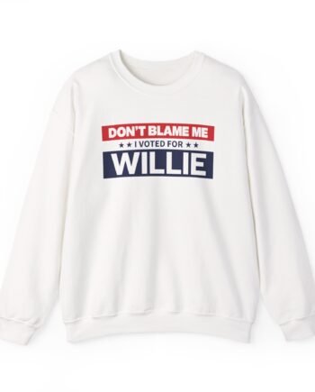 WNS I Voted for Willie Unisex Heavy Blend™ Crewneck Sweatshirt