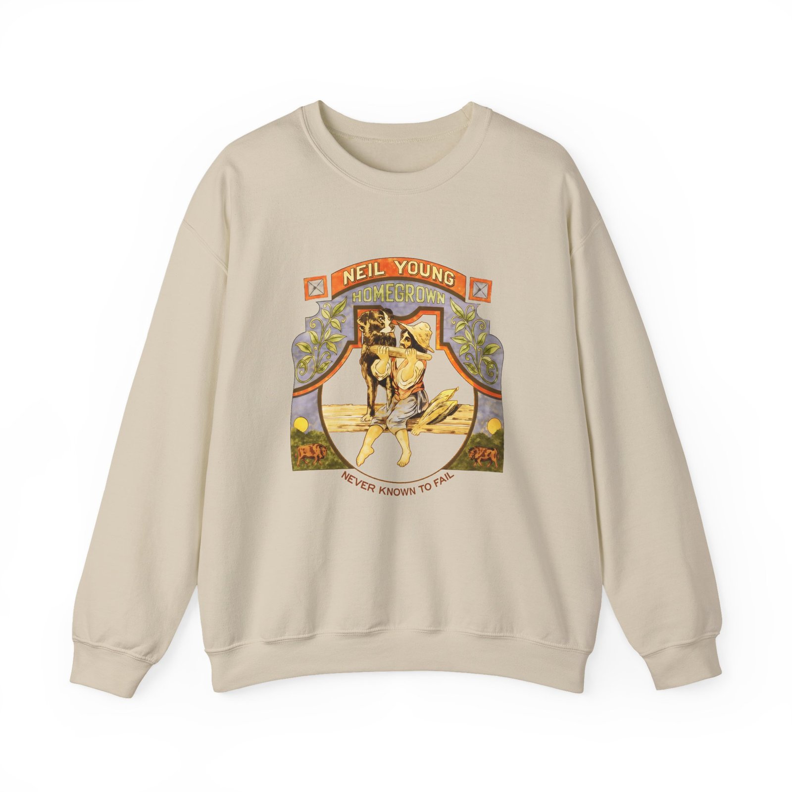 Neil Young Homegrown Unisex Heavy Blend™ Crewneck Sweatshirt