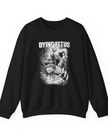 Dying Fetus Subjected to a Beating Fitted Unisex Heavy Blend™ Crewneck Sweatshirt