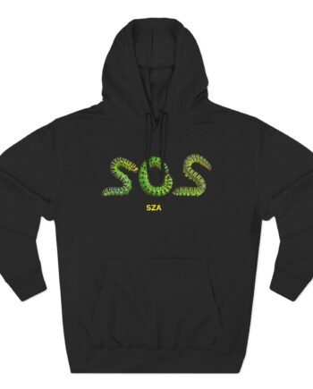 Sza Sos Deluxe Caterpillar Three-Panel Fleece Hoodie