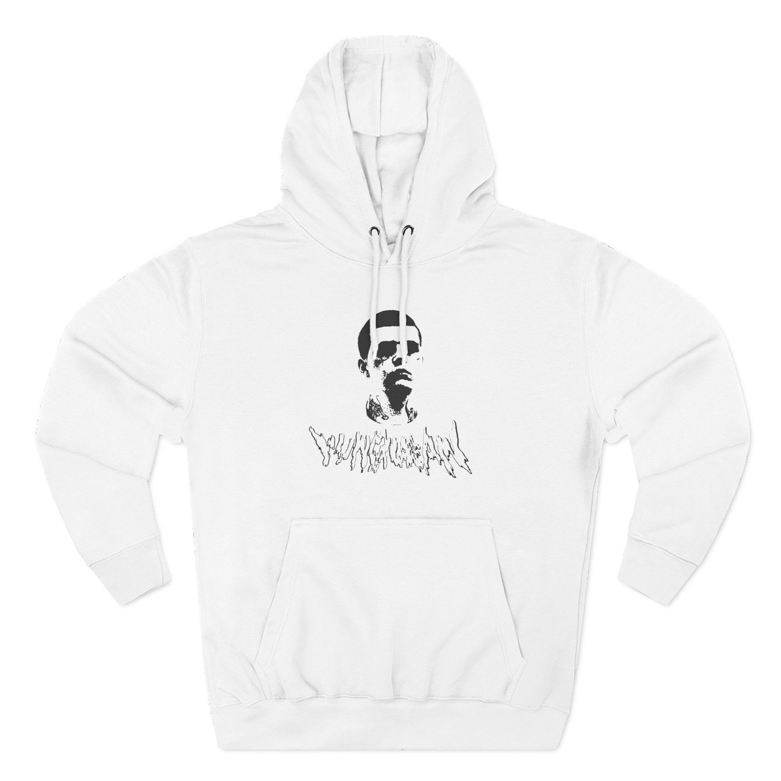 Yung Lean Three-Panel Fleece Hoodie