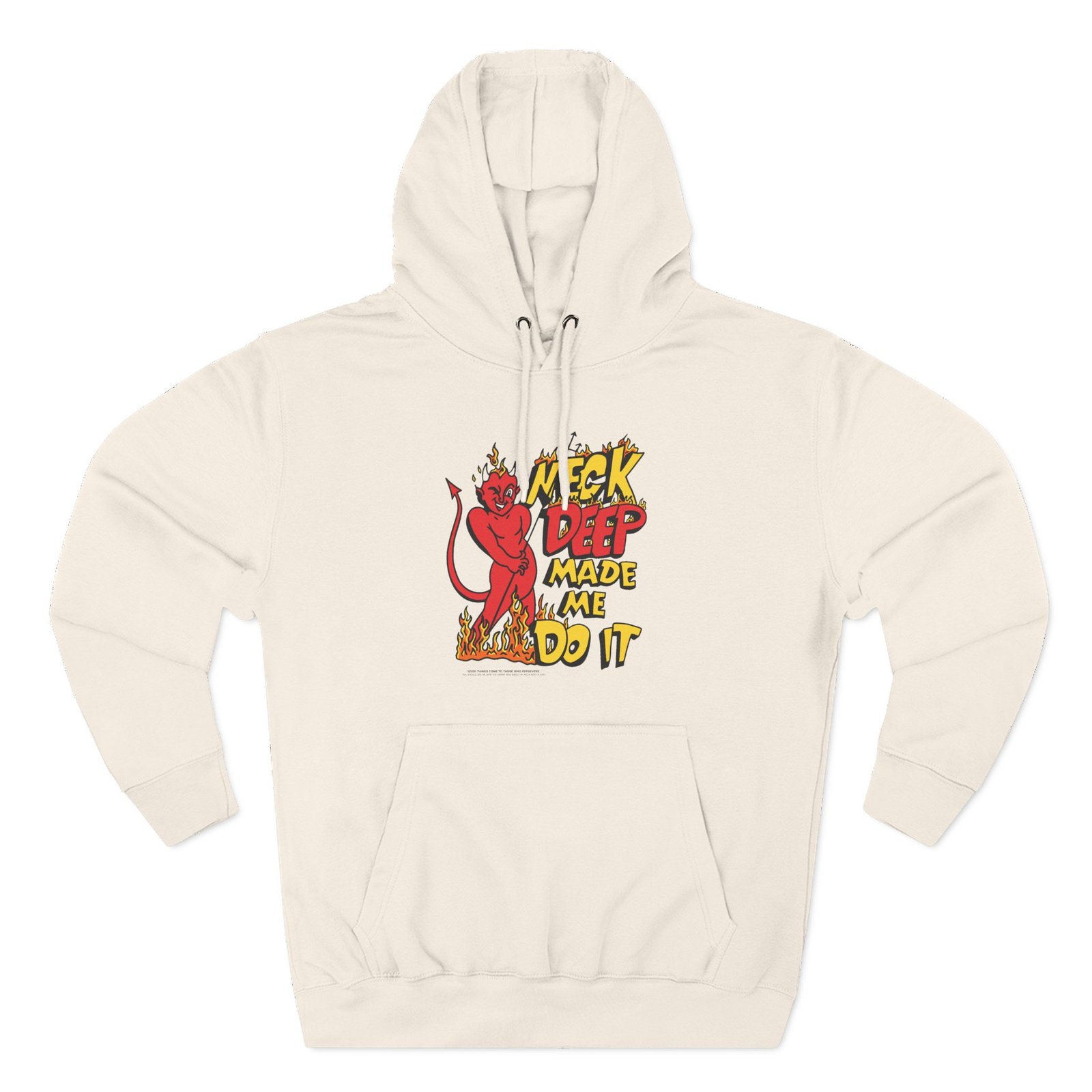 Neck Deep Made Me Do It Three-Panel Fleece Hoodie