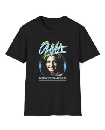 Olivia Newton John Bold Unisex Softstyle T-Shirt