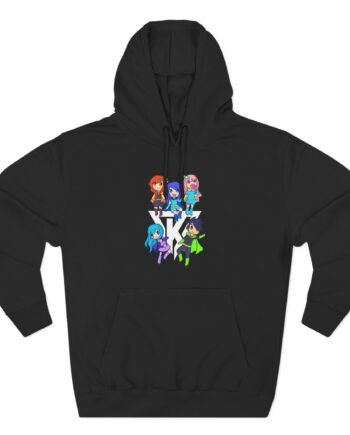 Itsfunneh Three-Panel Fleece Hoodie