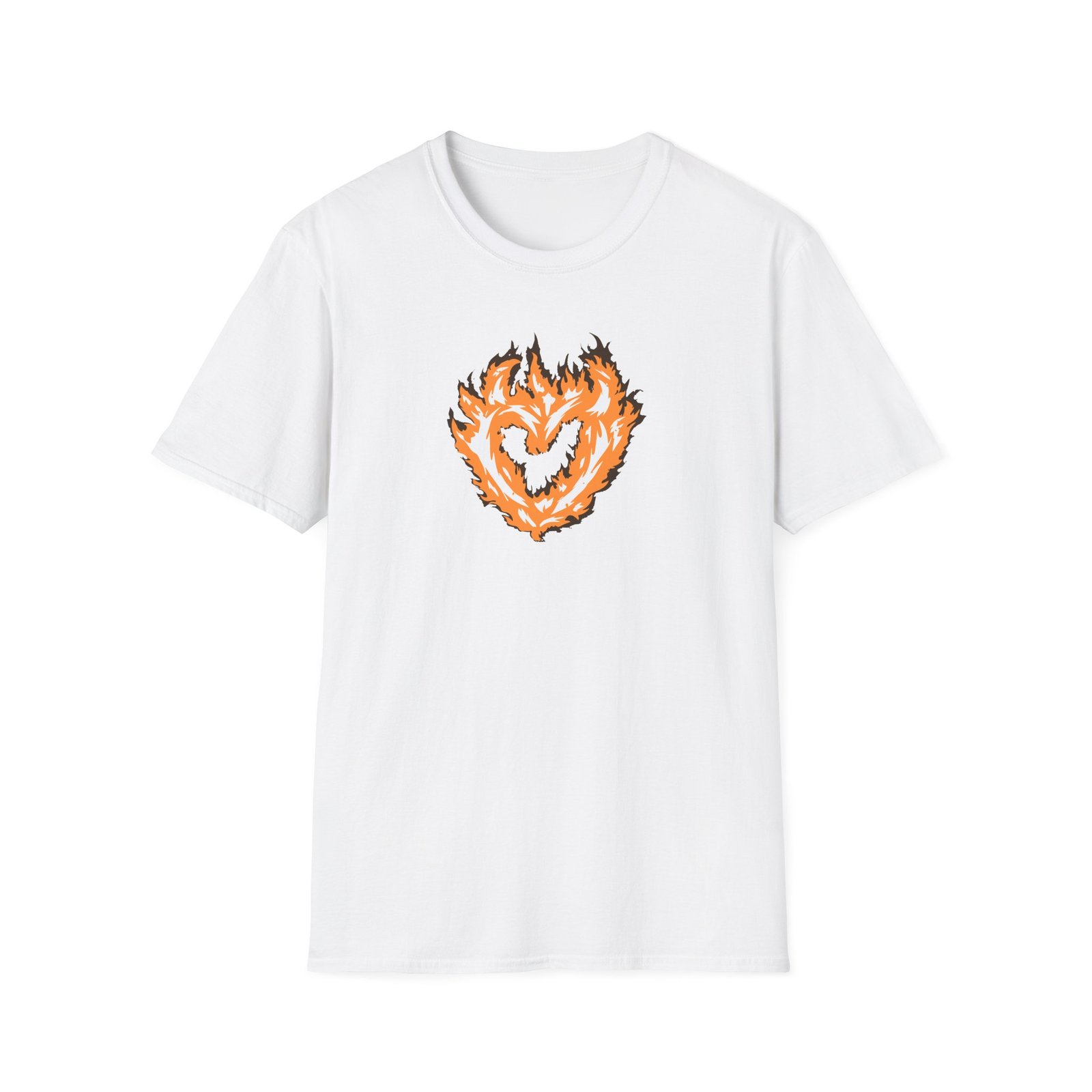 Sapnap Flame Heart Unisex Softstyle T-Shirt
