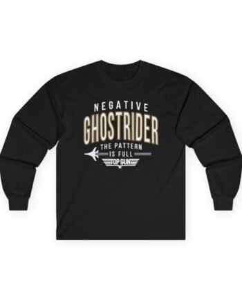 Top Gun Negative Ghostrider Unisex Ultra Cotton Long Sleeve Tee