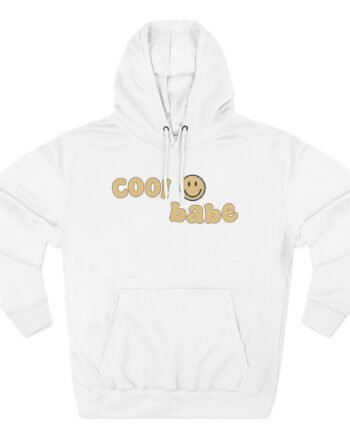 Karrie Locher Cool Babe Three-Panel Fleece Hoodie
