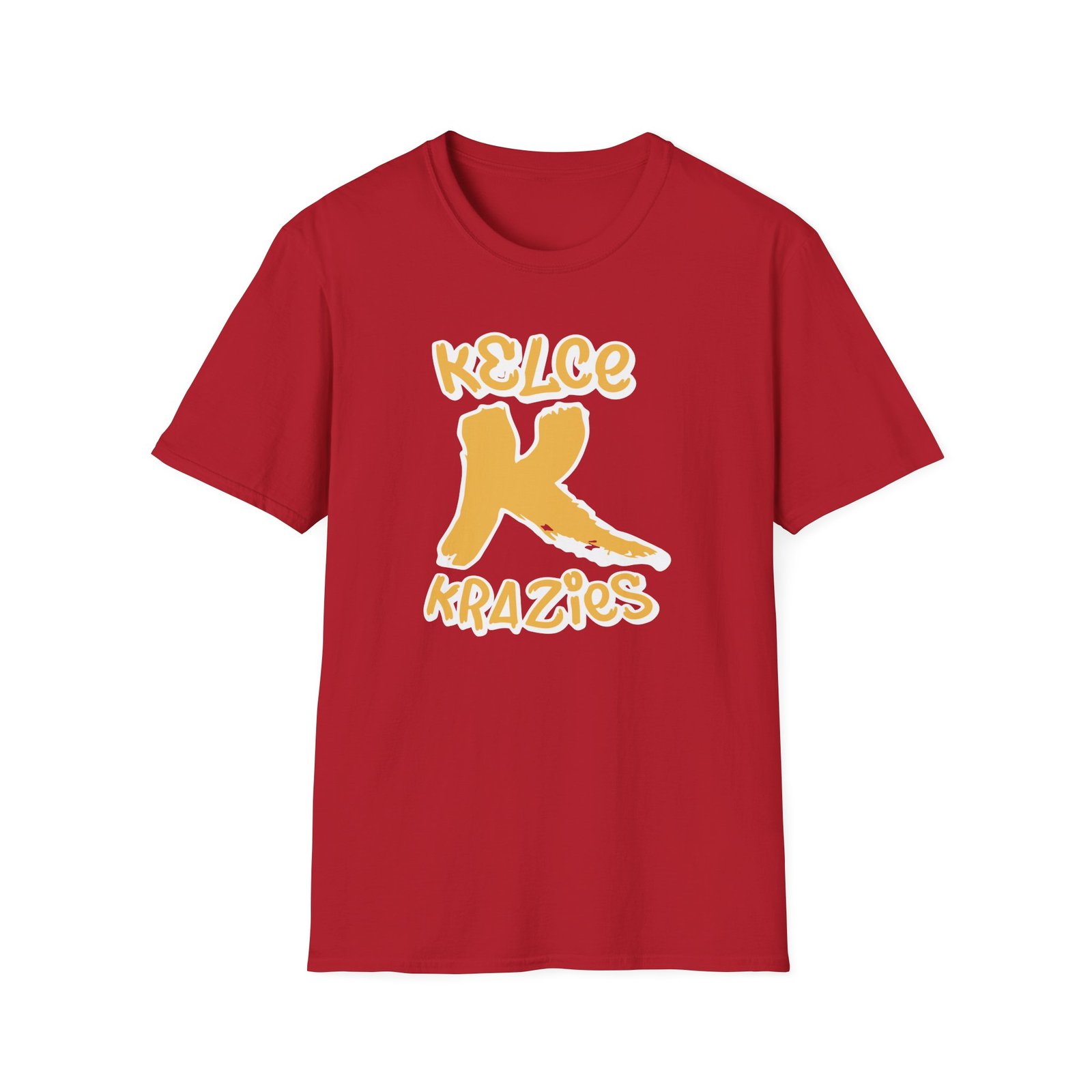 Travis Kelce Krazies Unisex Softstyle T-Shirt