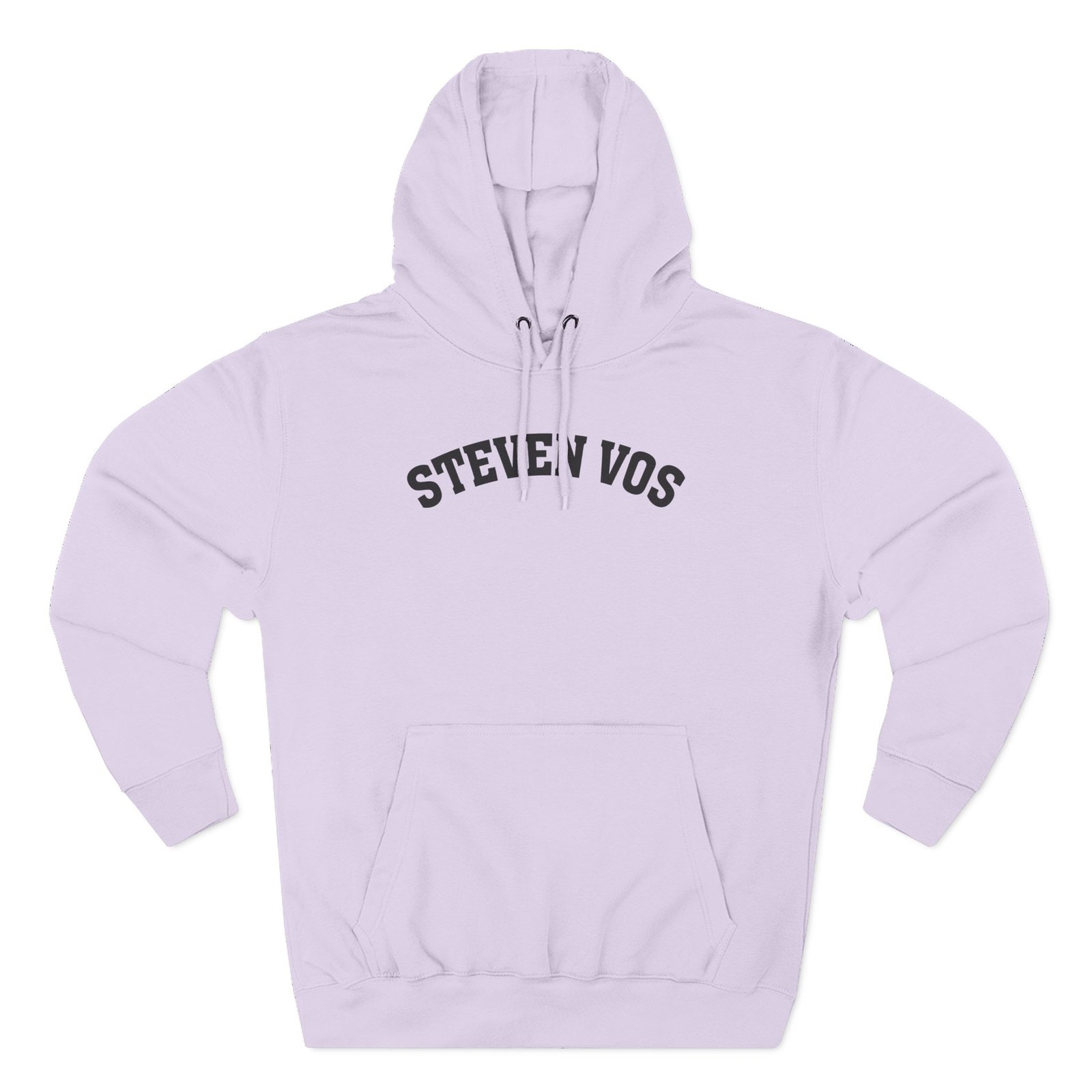 Steven Vos Three-Panel Fleece Hoodie