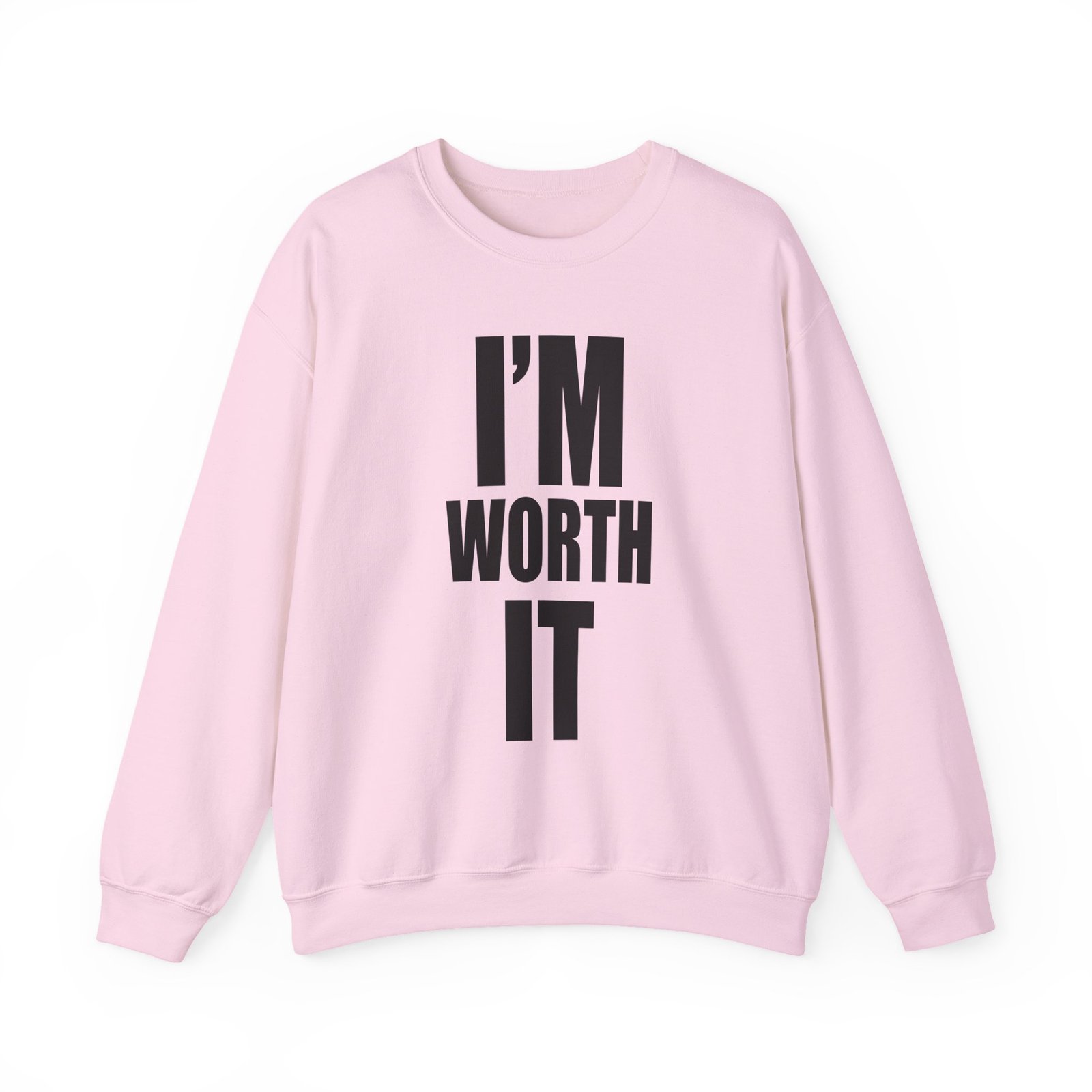 Elle Fanning I'm Worth It Unisex Heavy Blend™ Crewneck Sweatshirt