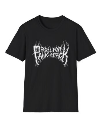 Dropout Fantasy High Roll For Panic Attack Unisex Softstyle T-Shirt