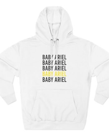 Baby Ariel Three-Panel Fleece Hoodie