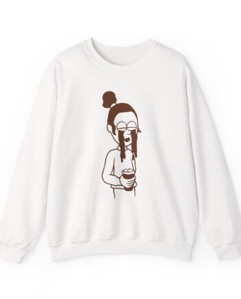 Emma Chamberlain Coffee Unisex Heavy Blend™ Crewneck Sweatshirt