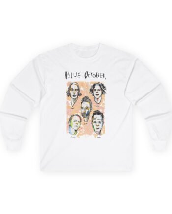 Blue October Caricature Unisex Ultra Cotton Long Sleeve Tee