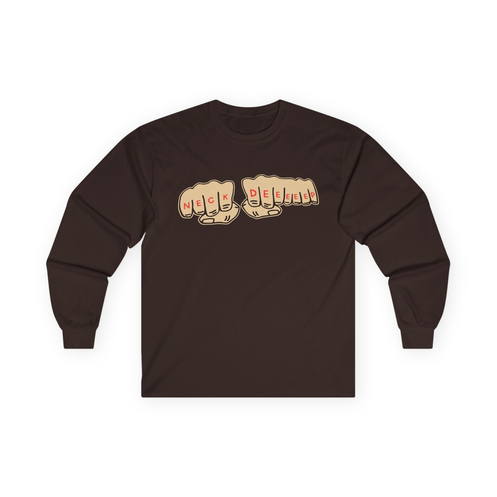 Neck Deep Fist Unisex Ultra Cotton Long Sleeve Tee